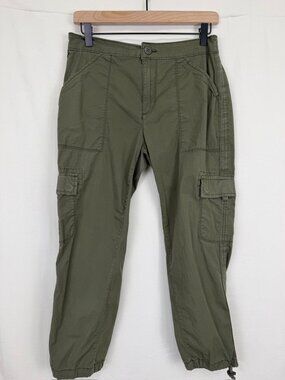 Social Standard by Sanctuary Olive Green Cargo Bungee Cord Pants Medium